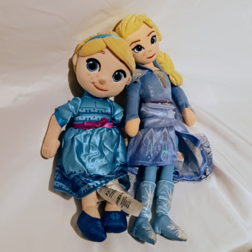 🍐Disney Frozen Elsa Plush Doll Bundle